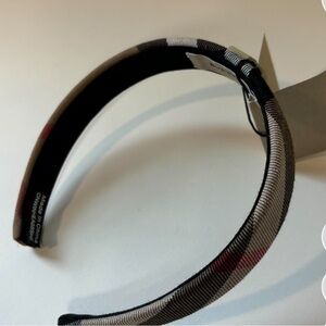 Burberry Headband in Iconic Plaid Pattern